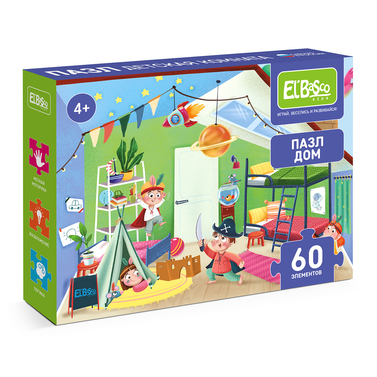 Пазл 'Дом. Детская', ET01-051