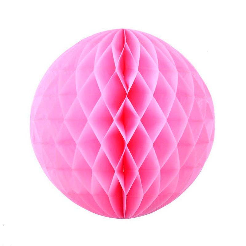 Декаративное украшение 'Шар-соты' 30 см , розовый, 1707099