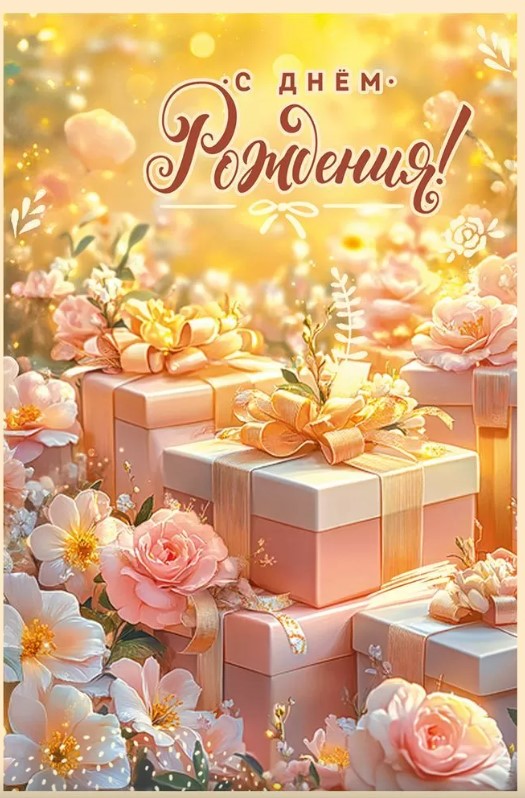 Открытка А5, С Днём Рождения, 50001933