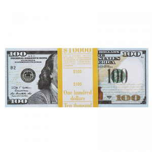 Шуточные деньги 100 долларов, 9-50-0005