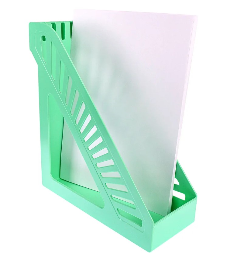 Лоток вертикальный стандарт, 280х100х245, мята, ЛК-3166