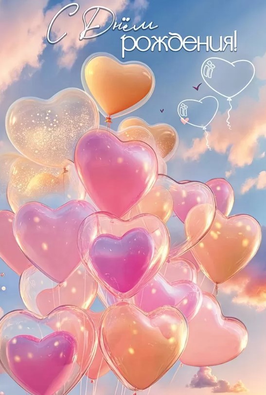 Открытка С Днём Рождения, 50001938