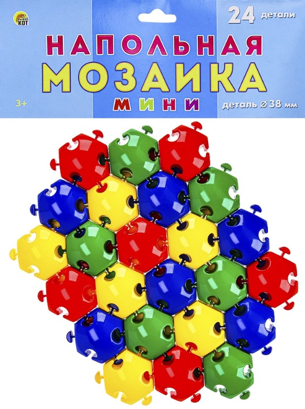 Напольная мозайка мини (24 детали), М-0522