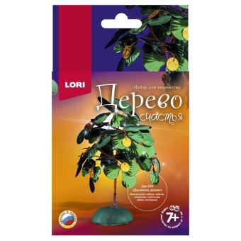 Набор для творчества LORI 'Дерево счастья. Денежное дерево', 7+, Дер-024