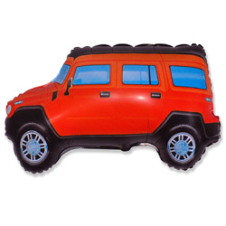 Шар фольга Flexmetal  (33'';84 см) Фигура, Внедорожник Джип, ассорти, 1 шт. 901673