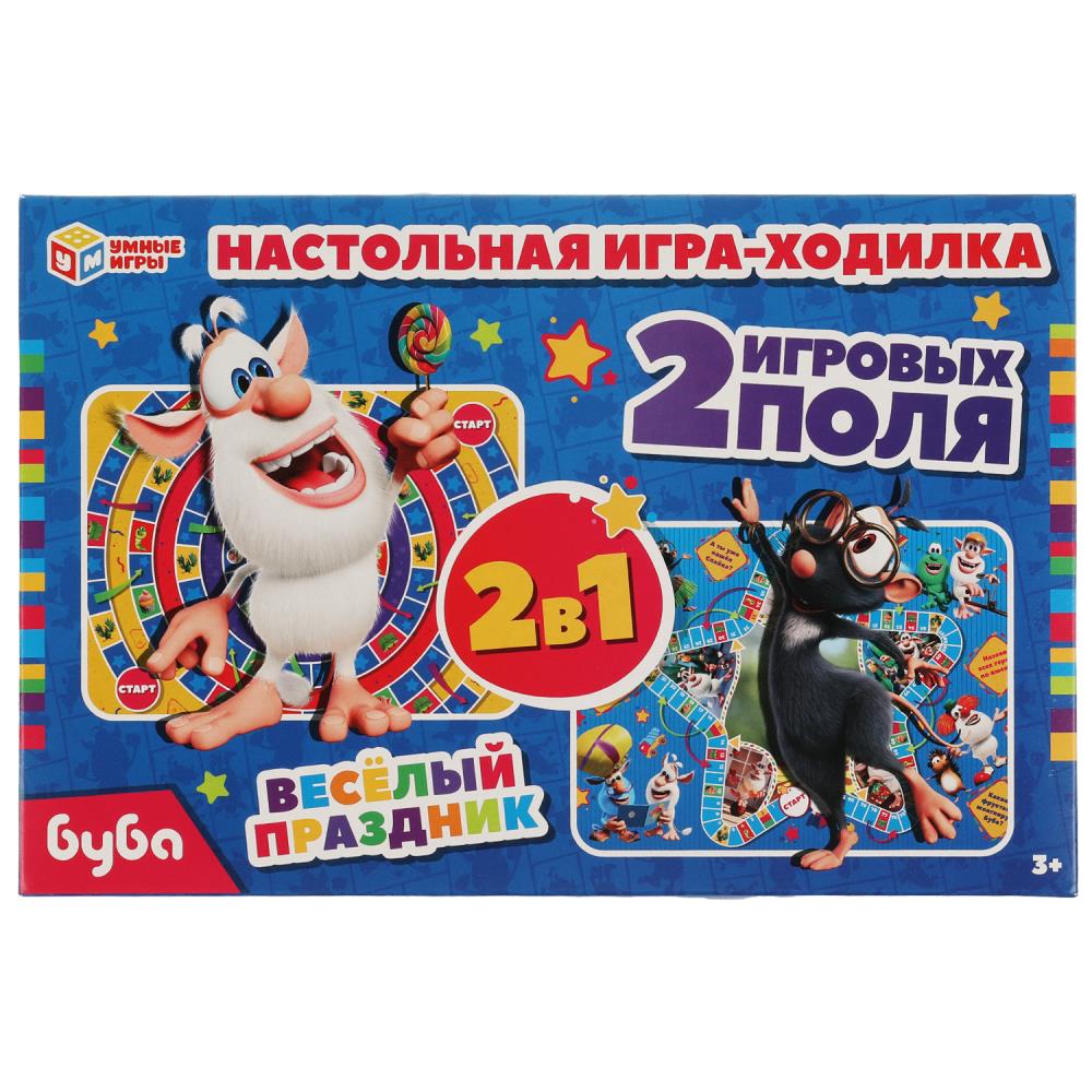 Настольная игра-ходилка. 2 в 1. 'Буба', 330622