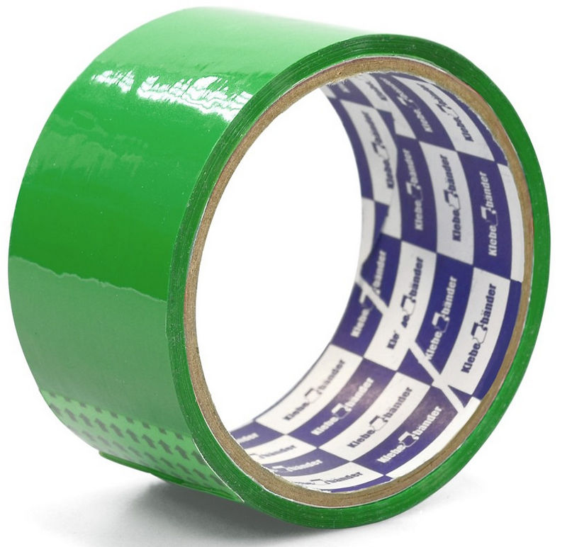 Скотч 48 мм х 30 м , 'Klebebander' зеленый , 40 мкм, (1;шт)