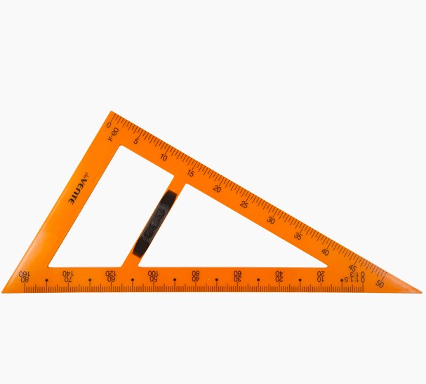 Угольник 'deVENTE', 30х60х90, с ручкой, для классной доски, 5097800