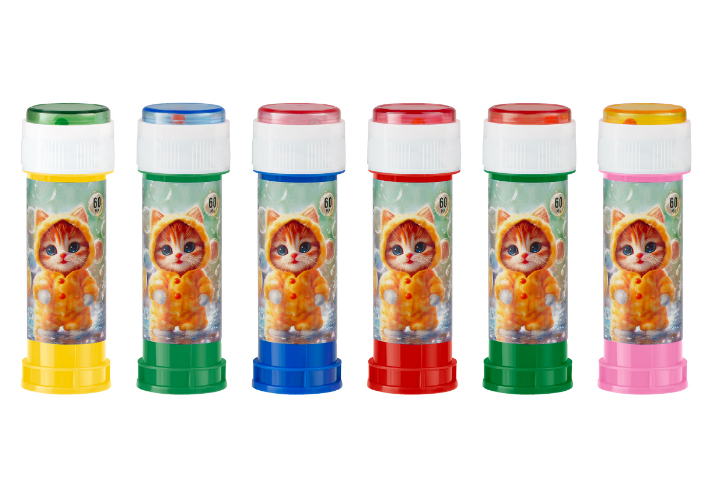 Мыльные пузыри ТРИ СОВЫ 'Котик', 60 мл, ассорти, МП_57164